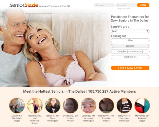 SeniorSizzle.com Logo