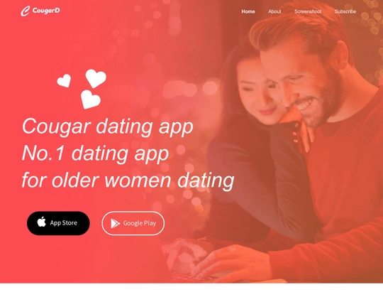 Cougar Dating Hookup  (Cougar-D) Website Logo